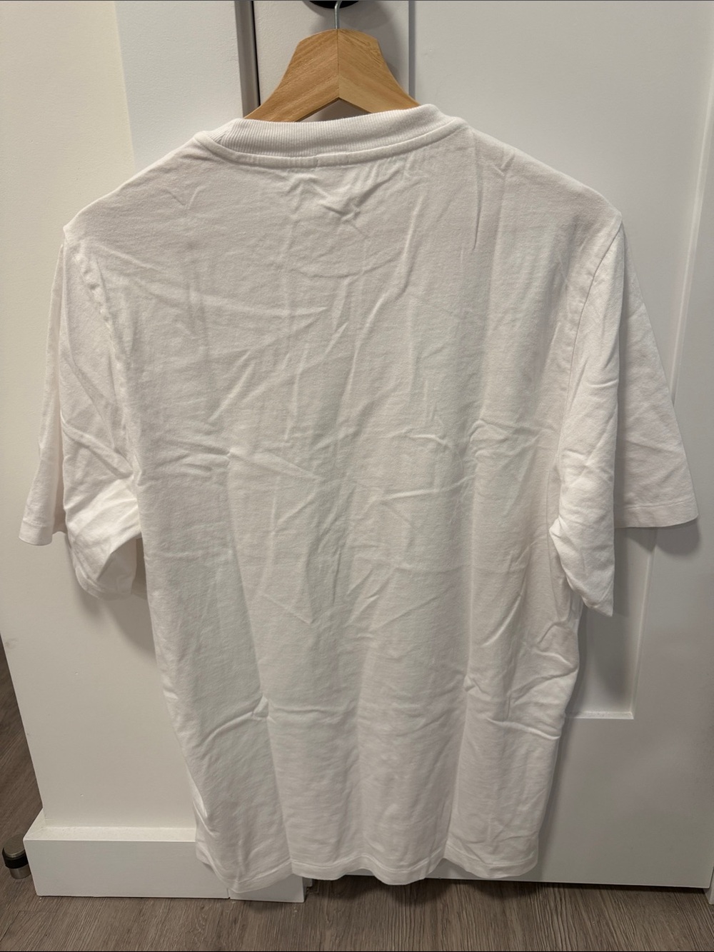 Re/Done White Crew Neck T-Shirt - Oversized - Picture 4 of 4